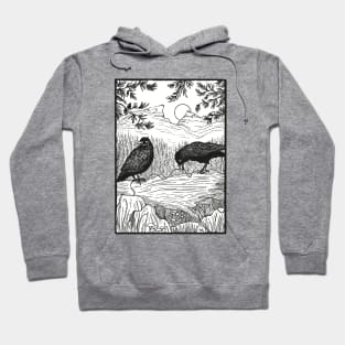 Huginn and Muninn Hoodie